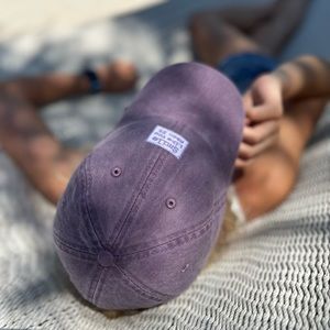 Smile Like You Mean It // Purple Baseball Cap